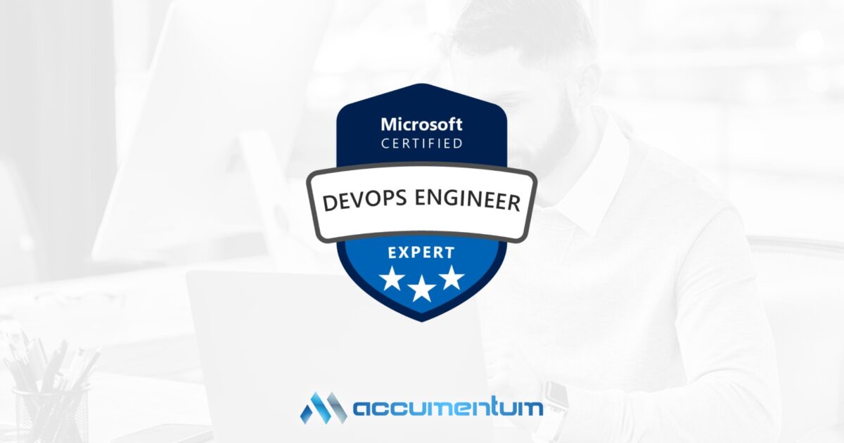 Azure DevOps Engineer (AZ-400) Certification Training Course with Accumentum