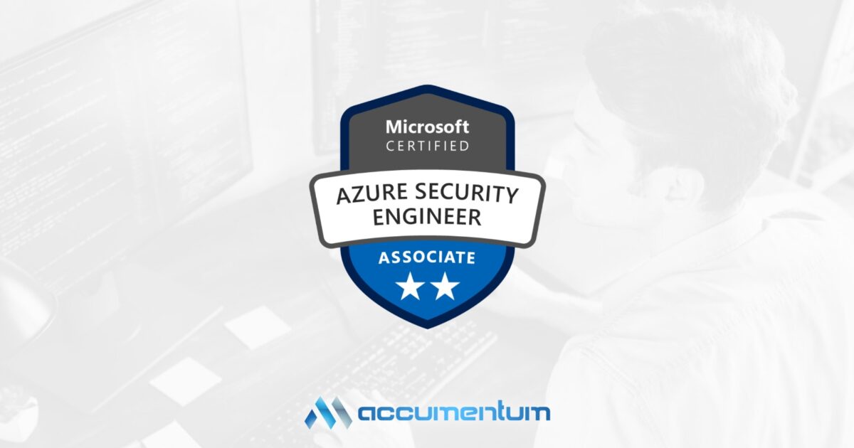 Azure Security Engineer (AZ-500) Certification Training Course with Accumentum