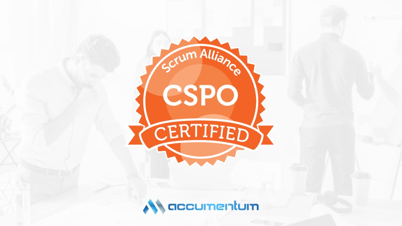 Certified Scrum Product Owner® (CSPO®) Training Course Certification Badge