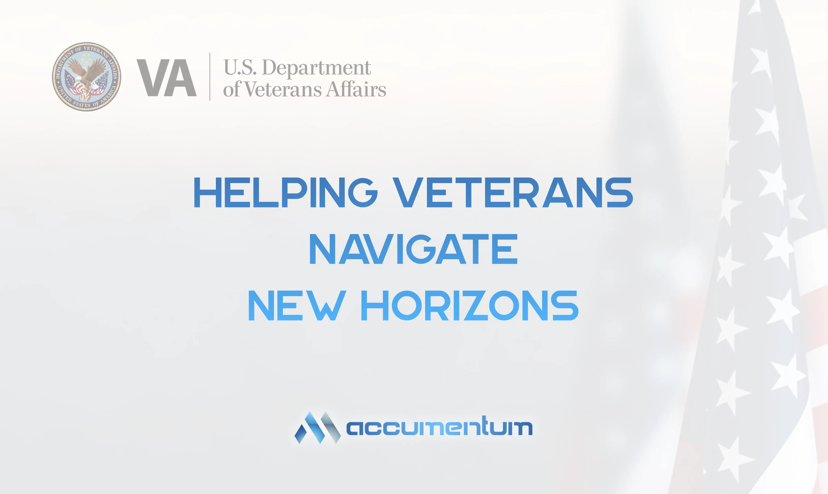 Accumentum Helps Veterans Navigate New Horizons 1 png