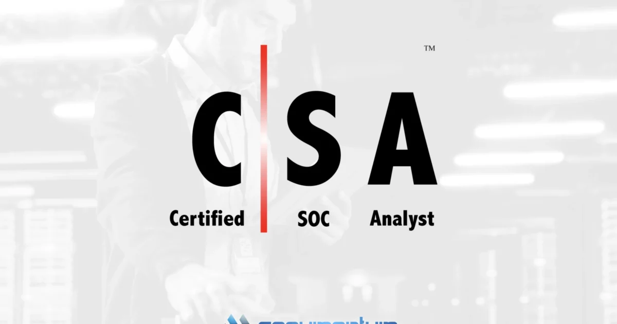 CSA – Certified SOC Analyst Certification Training Course with Accumentum