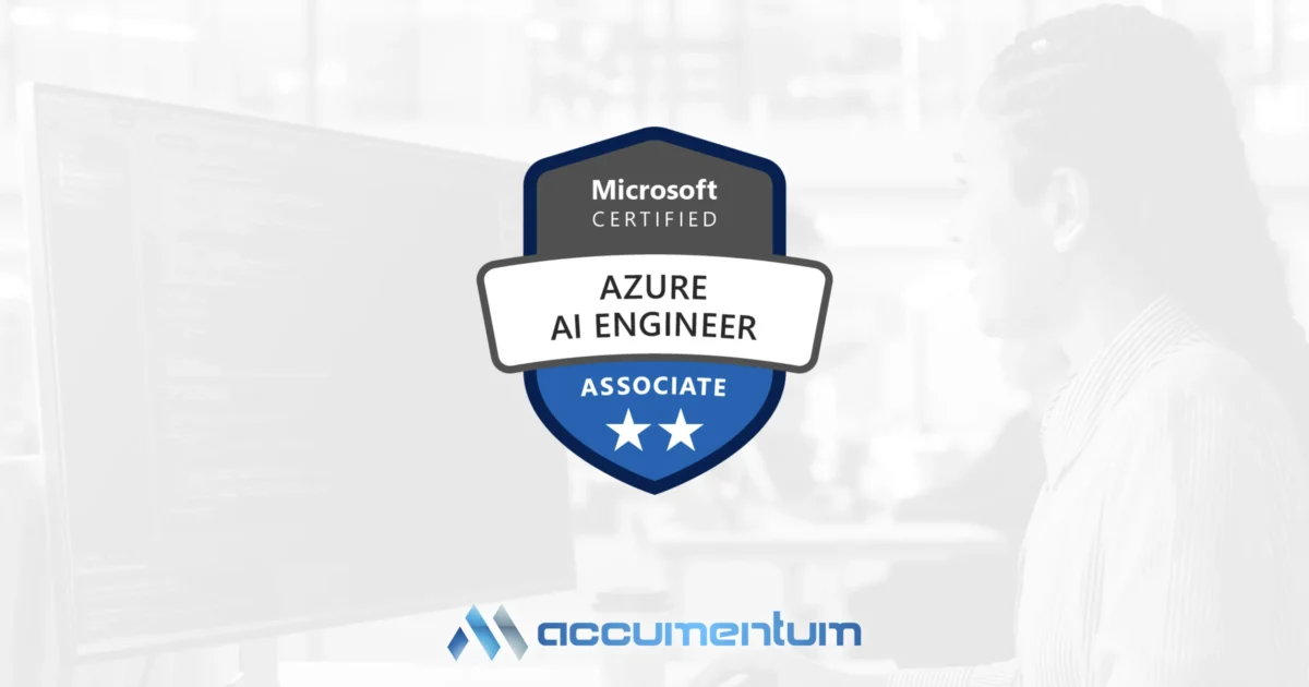 Azure AI Engineer (AI-102) Certification Training Course with Accumentum