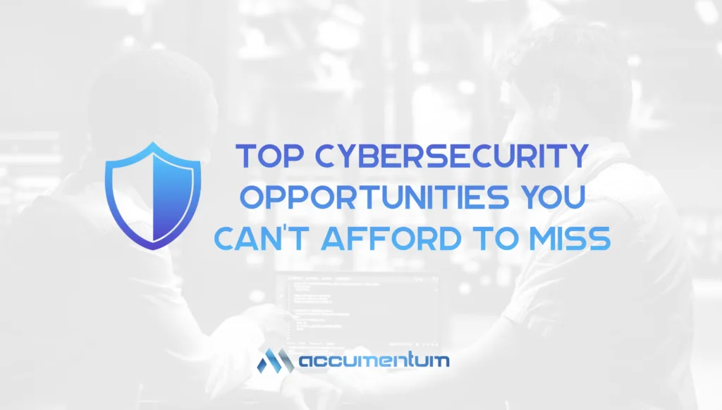 Top Cybersecurity Opportunites You Cant Afford To Miss