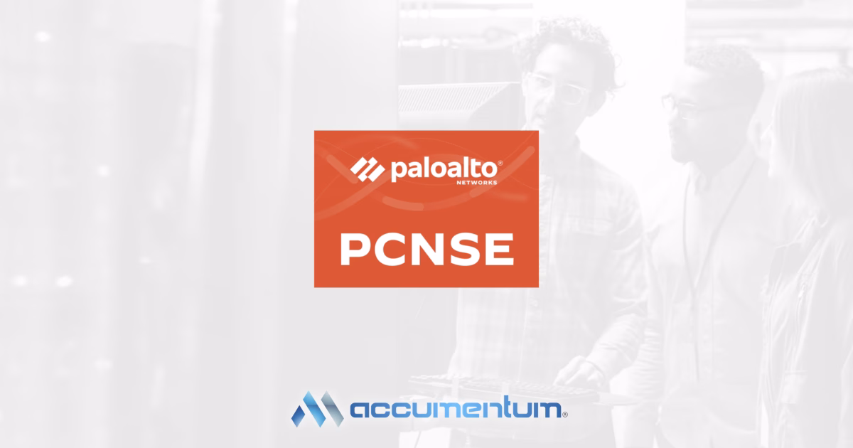 PCNSE – Network Security Engineer Certification Training Course with Accumentum