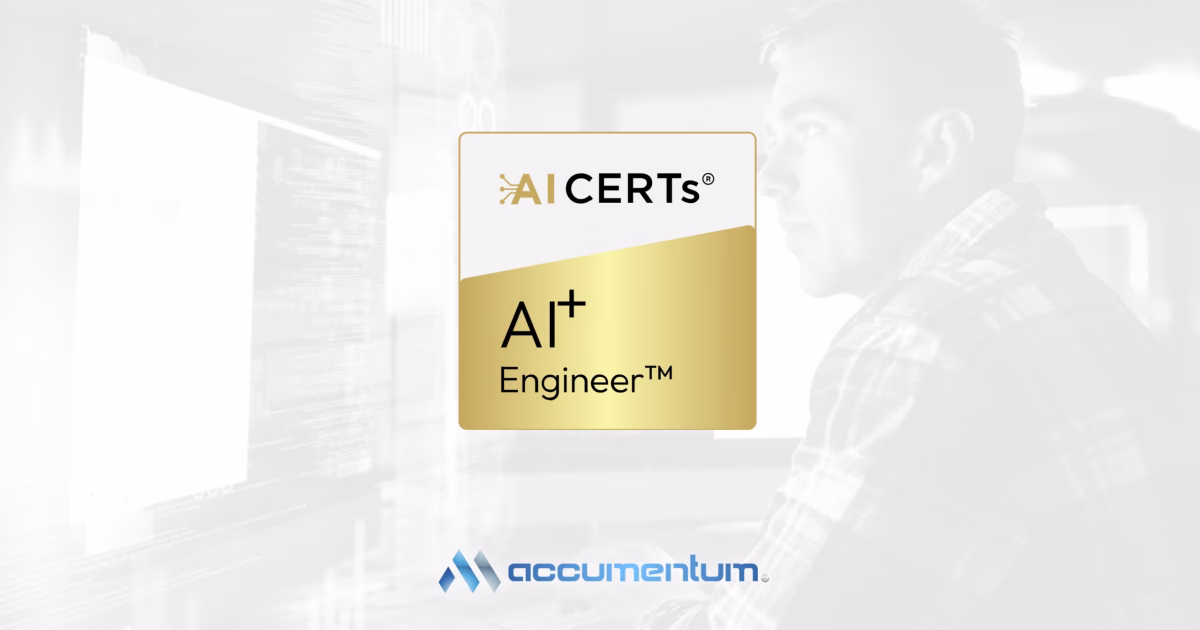 AI+ Engineer Certification Training Course with Accumentum
