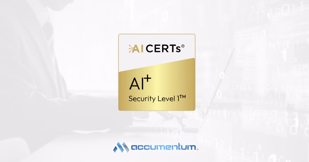 AI+ Security Level I Certification Training Course with Accumentum