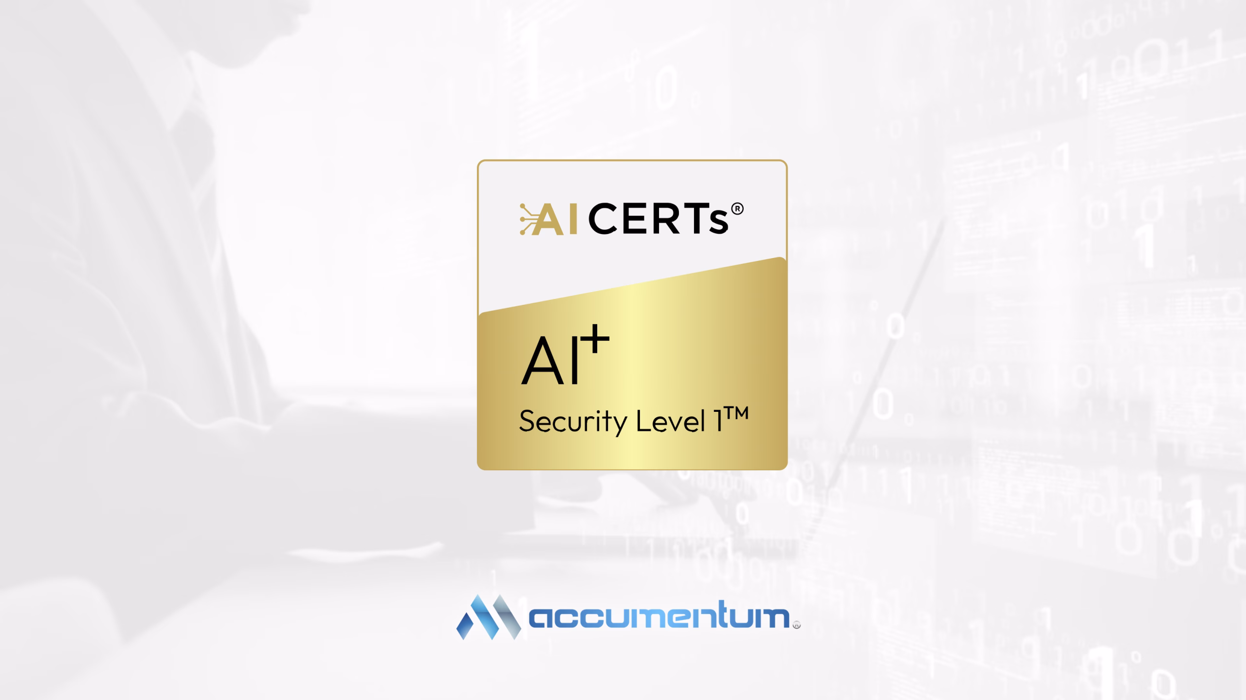 AI CERTs AI+ Security Level I Certification Training Course with Accumentum