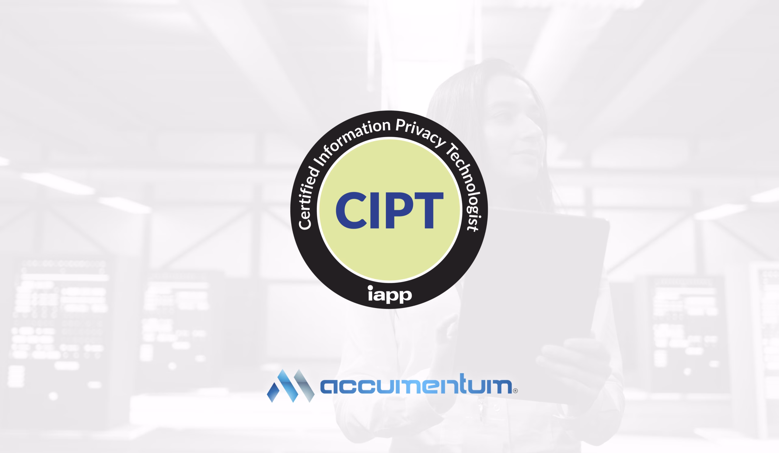 IAPP CIPT Certified Information Privacy Technologist Certification Training Course Certification Badge