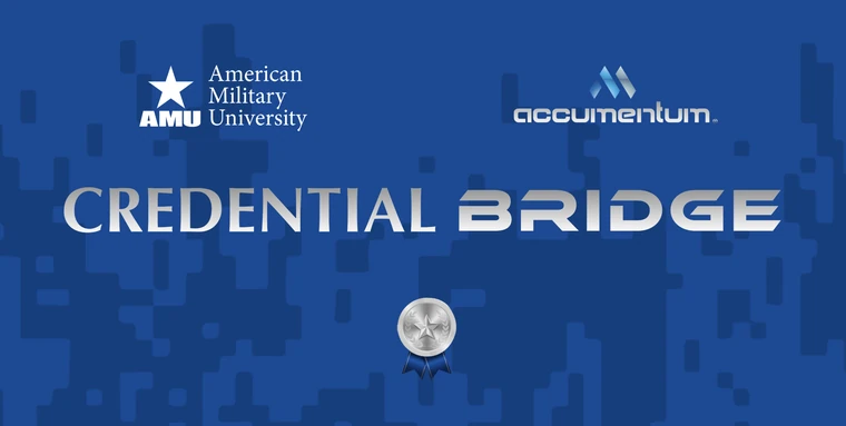 American Military University Credential Bridge with Accumentum