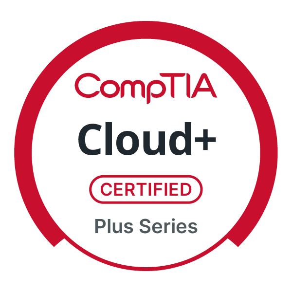 CompTIA Cloud Plus Certification Badge