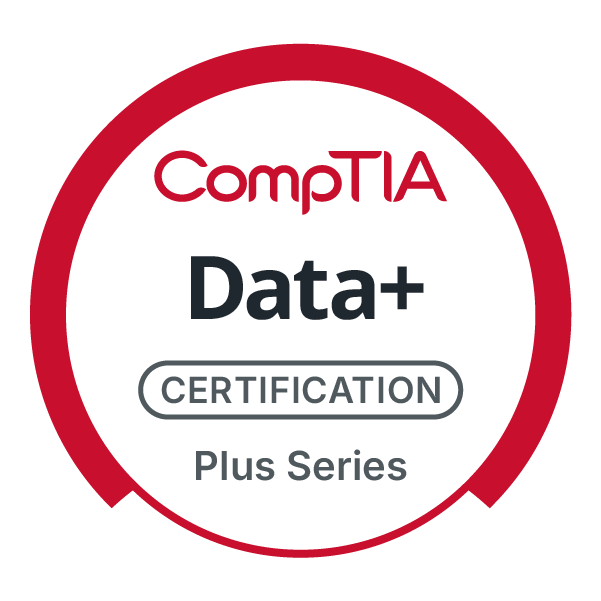 CompTIA Data+ Certification Badge