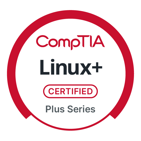 CompTIA Linux+ Certification Badge