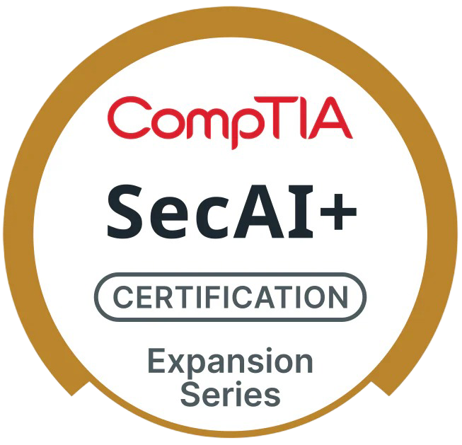 CompTIA SecAI+ Certification Badge