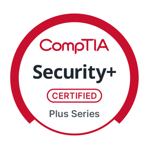 CompTIA Security+ Certification Badge