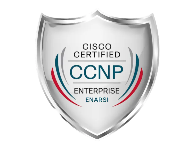 Cisco CCNP Enterprise ENARSI 300-410 Certification Badge