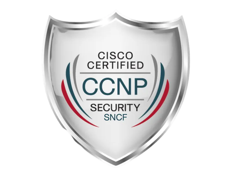 Cisco CCNP Security 300-710 SNCF Certification Badge