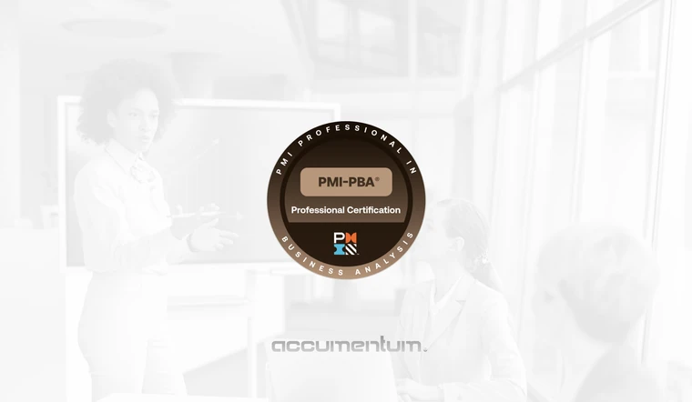 PMI-PBA – Professional in Business Analysis Certification Training Course with Accumentum