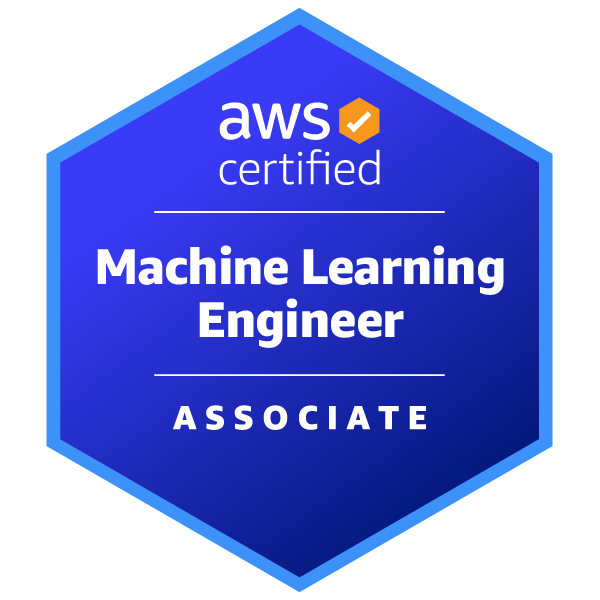 AWS Certified Machine Learning Engineer - Associate Certification Training Course Certification Badge