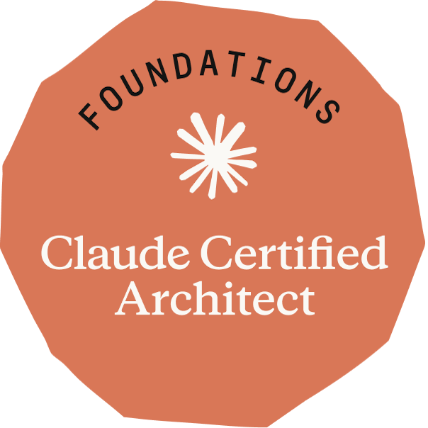 Claude Certified Architect Foundations Certification Badge