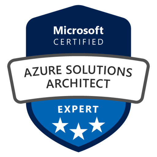 Microsoft AZ-305 Azure Solutions Architect Expert Certification Training Course Certification Badge