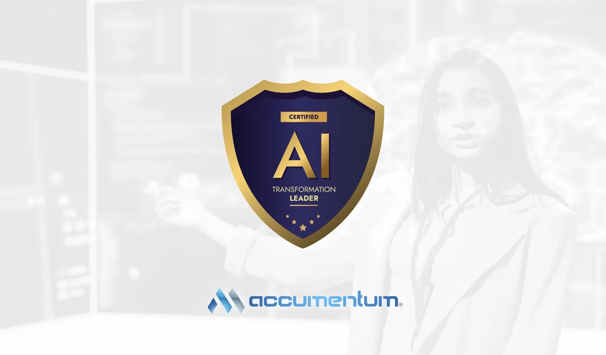 Certified AI Transformation Leader (CAITL™) Certification Training Course with Accumentum