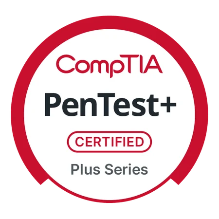 CompTIA PenTest+ Certification Badge
