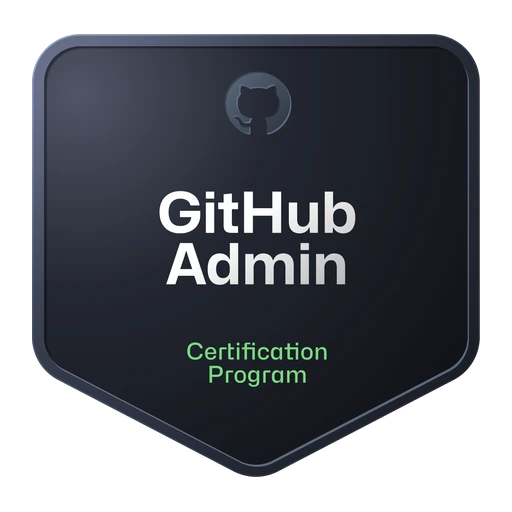 GitHub Administration Certification Badge