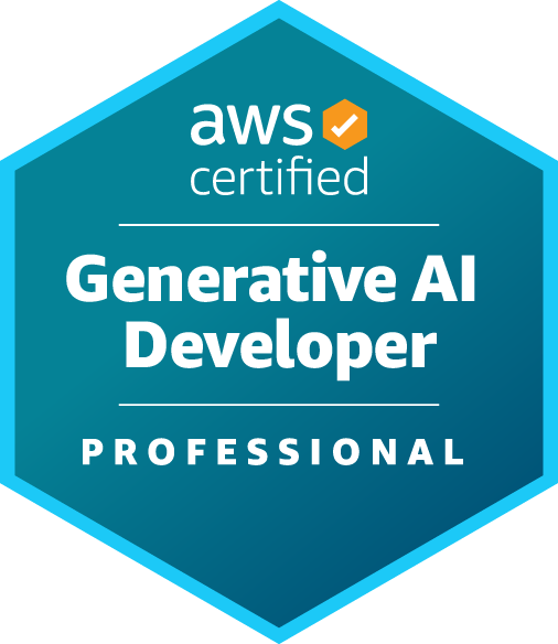 AWS Certified Generative AI Developer Professional badge