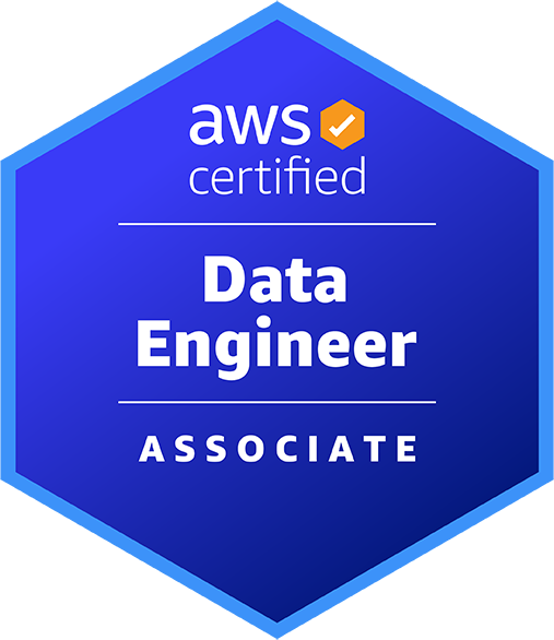 AWS Certified Data Engineer Associate badge