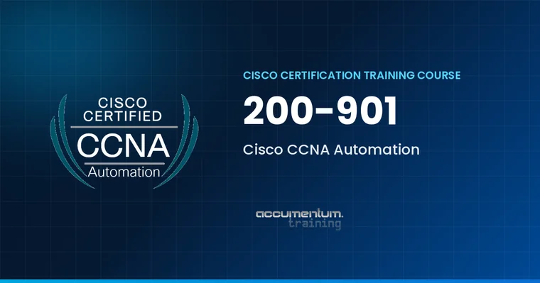 Cisco CCNA Automation course card