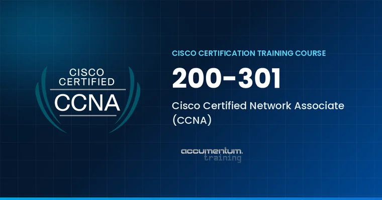 Cisco CCNA course card
