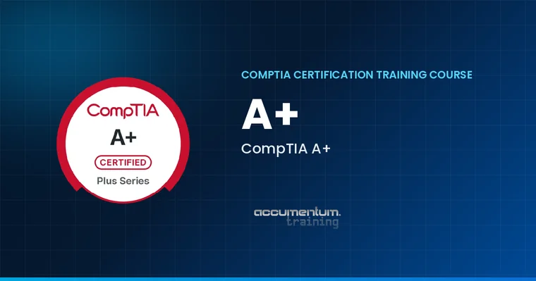 CompTIA A+ course card