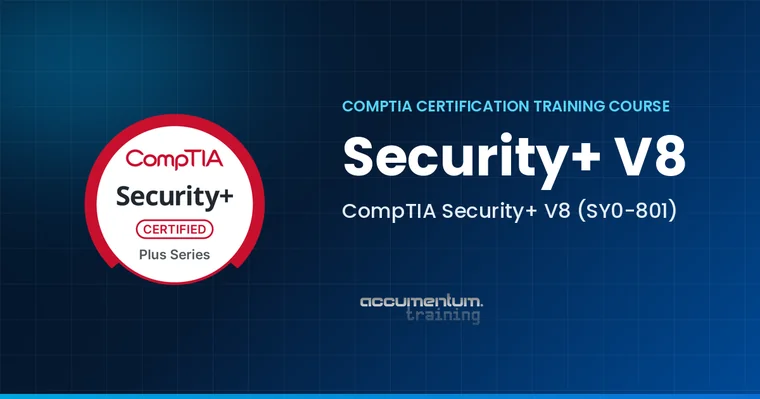 CompTIA Security+ V8 (SY0-801) course card