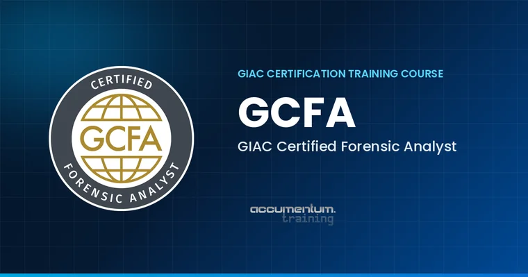 GCFA: Certified Forensic Analyst course card