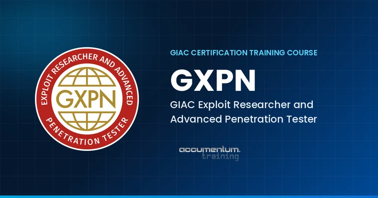 Exploit Researcher and Advanced Penetration Tester (GXPN) Certification Training Course with Accumentum