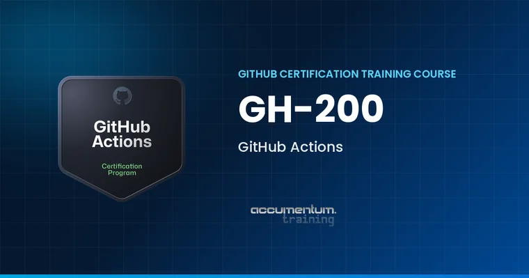 GitHub Actions (GH-200) course card
