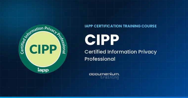 IAPP CIPP Certified Information Privacy Professional course card