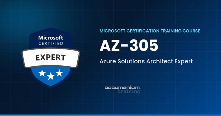 Azure Solutions Architect Expert (AZ-305) course card