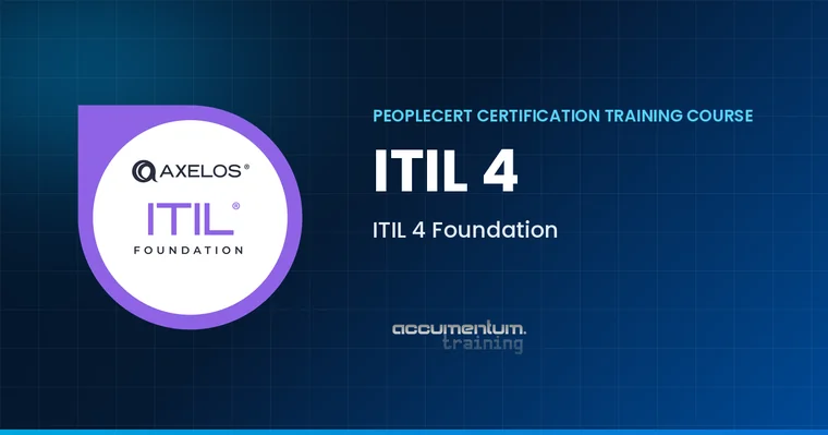 ITIL 4 Foundation course card