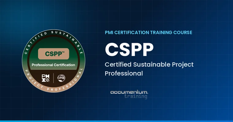 CSPP: Certified Sustainable Project Professional (CSPP) course card