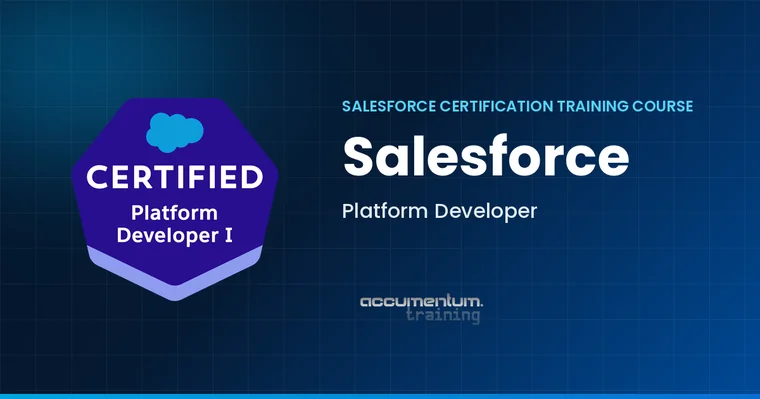 Salesforce Certified Platform Developer Certification Training Course with Accumentum