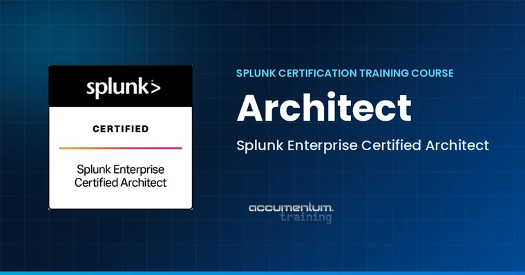 Splunk Enterprise Certified Architect Certification Training Course with Accumentum