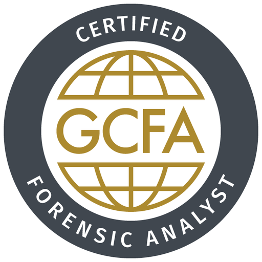 GIAC Certified Forensic Analyst (GCFA) badge
