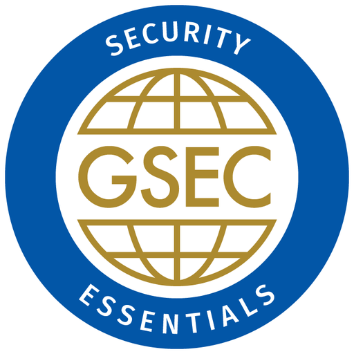 GIAC Security Essentials (GSEC) badge