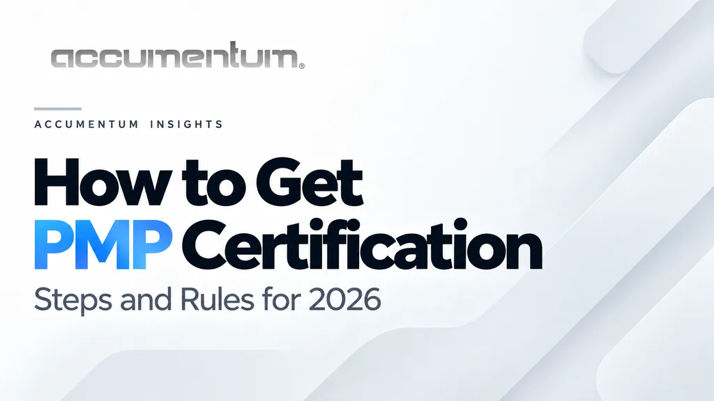 How to Get PMP Certification in 2026