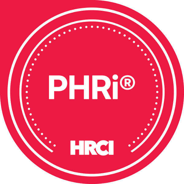 HRCI PHRi certification badge
