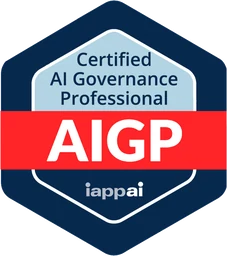 IAPP AIGP Artificial Intelligence Governance Professional badge