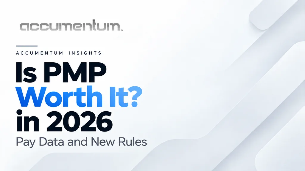 Is PMP Worth It in 2026? What the Pay Data and New Rules Say