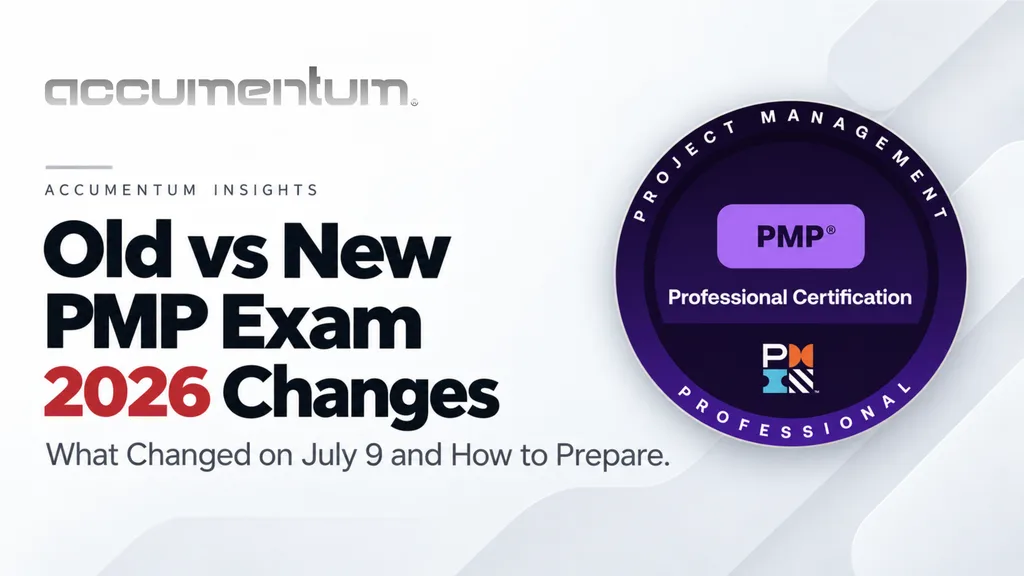 Old vs New PMP Exam: What Changed on July 9, 2026 and How to Prepare