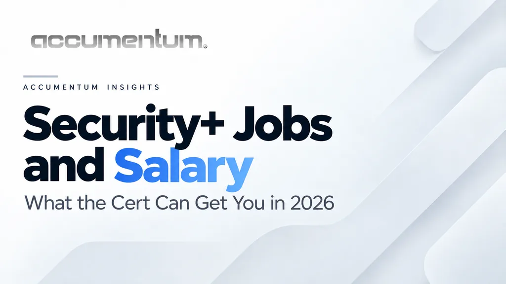 Security+ Jobs and Salary: What the Cert Can Get You in 2026